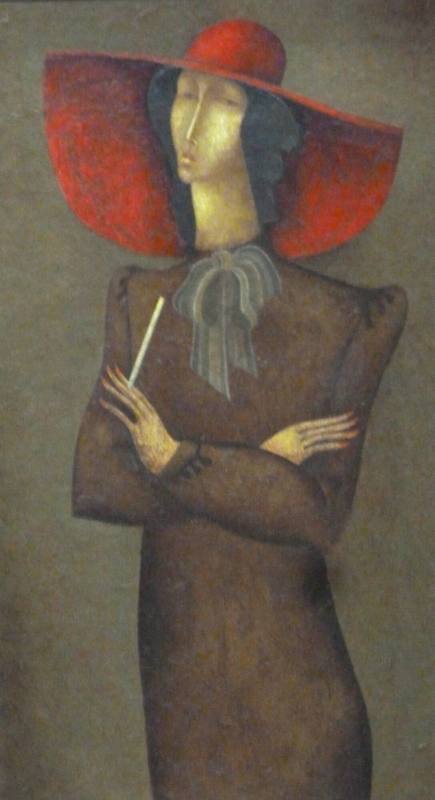 Woman with a Cigarette