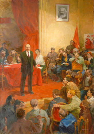 Lenin at the Third Komsomol Congress