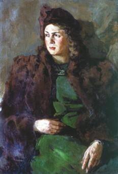 Portrait of Vera Pavlovna Orobchenko